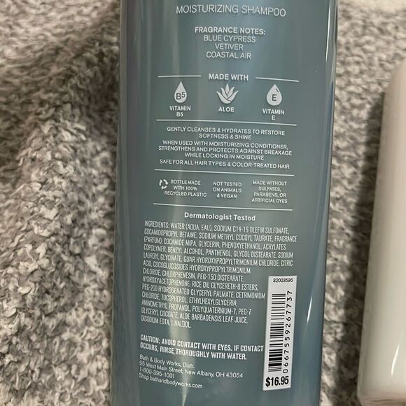 NEW- Bath & Body Works- Ocean Shampoo & Conditioner - Picture 3 of 5